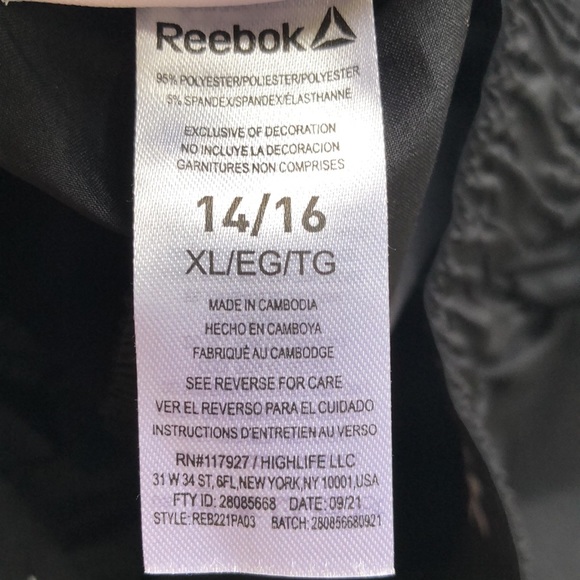 Reebok Spring Knit Pant Black SLIM - Picture 9 of 9